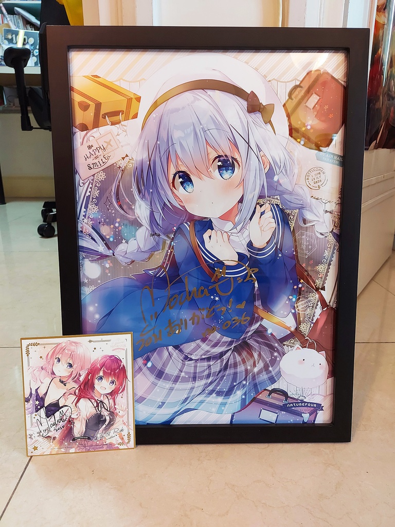 【通販限定】直筆サインA3複製画「旅行チノ」