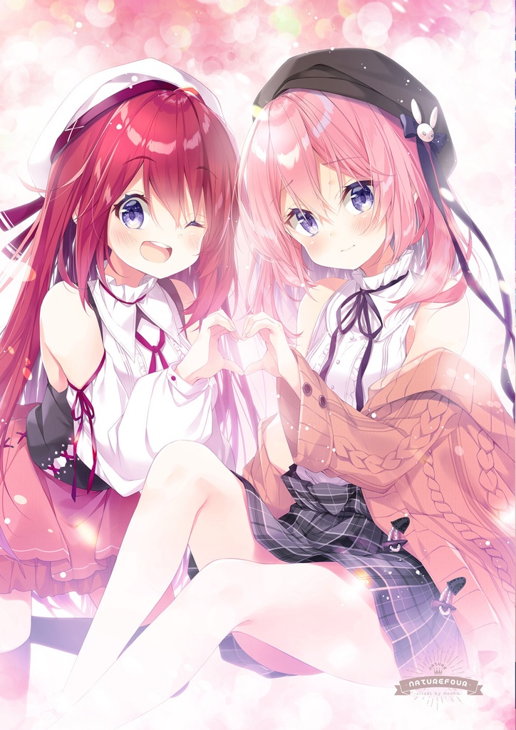 【通販限定】直筆サインA3複製画「サキとレキ」