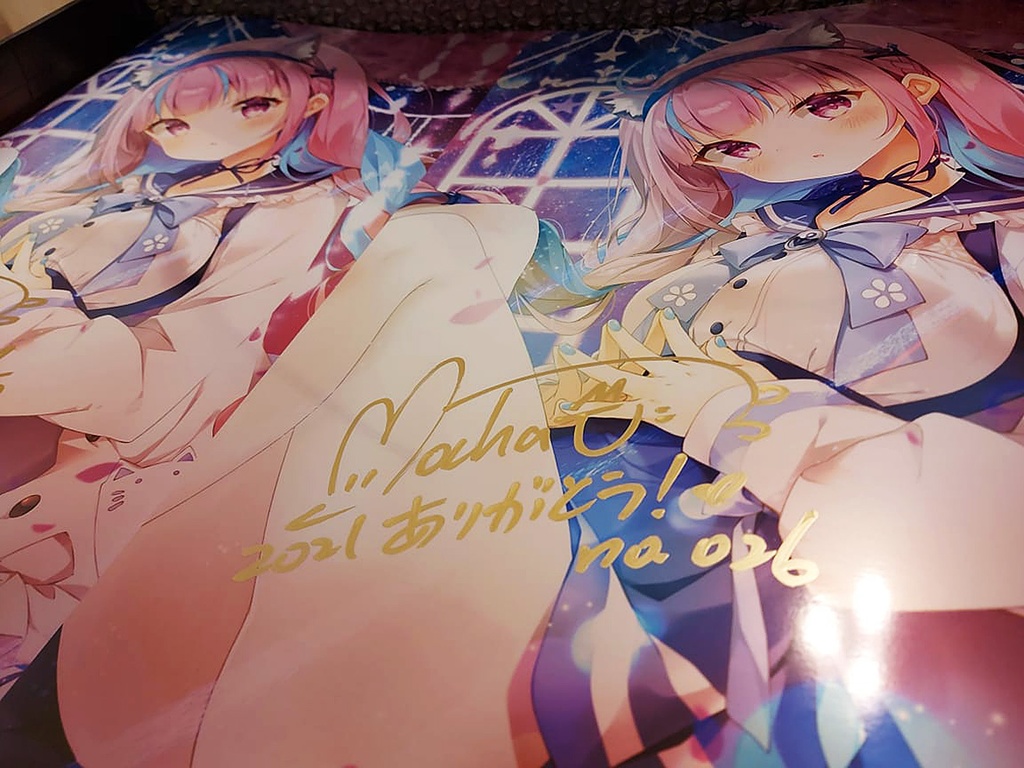 【通販限定】直筆サインA3複製画「あくあ」