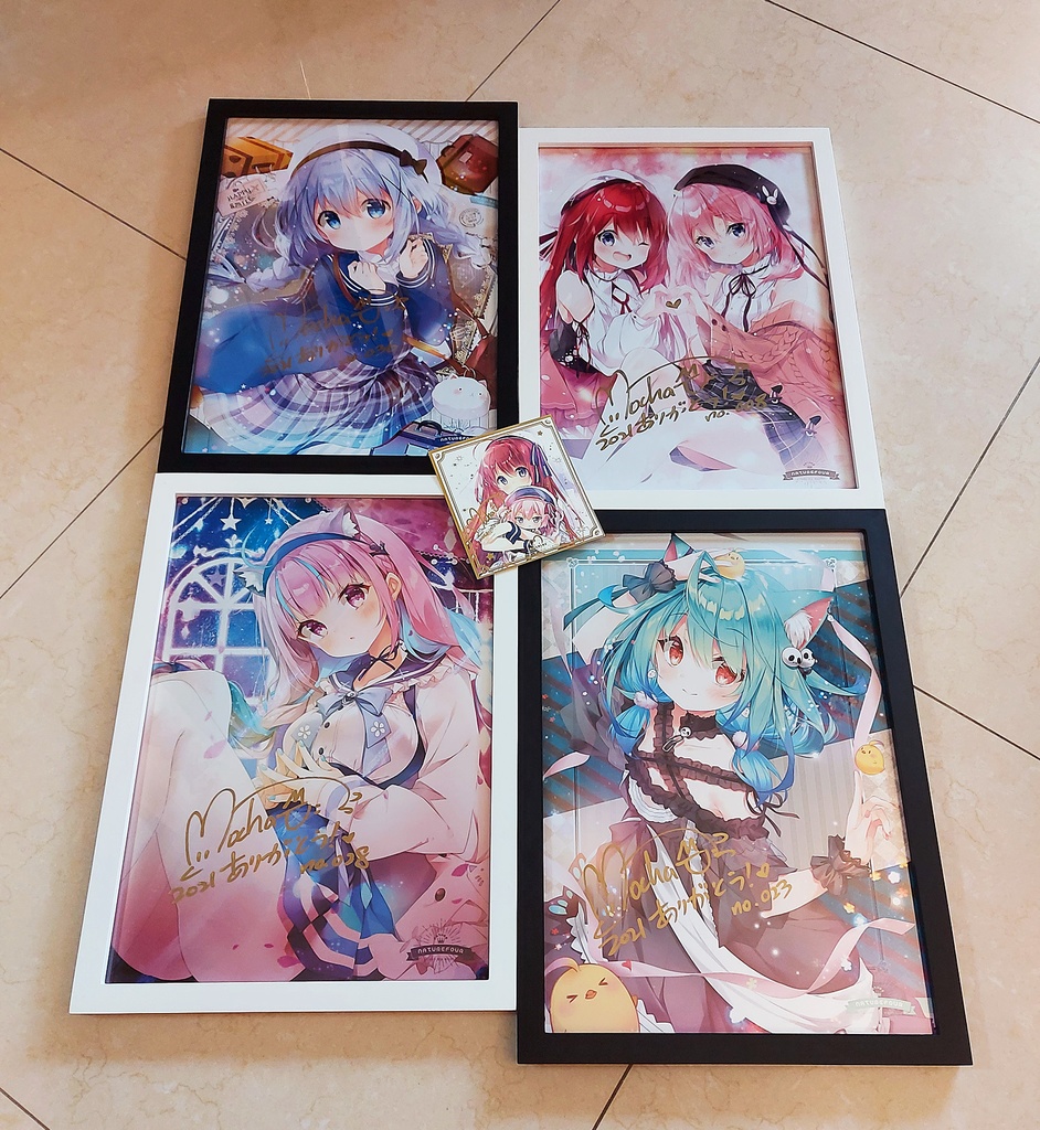 【通販限定】直筆サインA3複製画「るしあ」