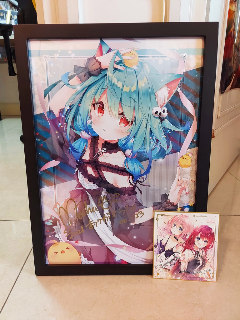 【通販限定】直筆サインA3複製画「るしあ」