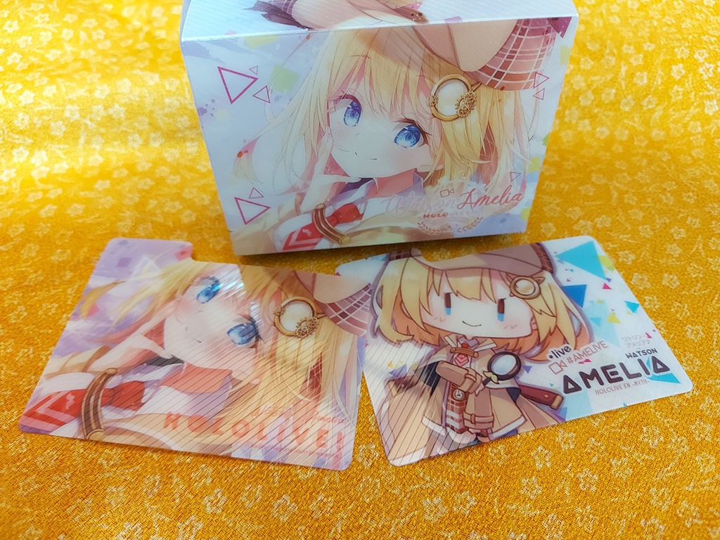 ホロライブスリーブ2点セット(AMEとGURA)