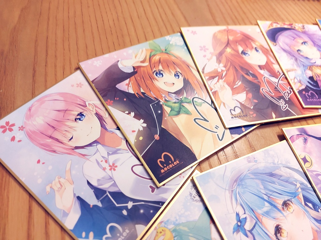 ミニ色紙コレクション3「M.O.COLOR」