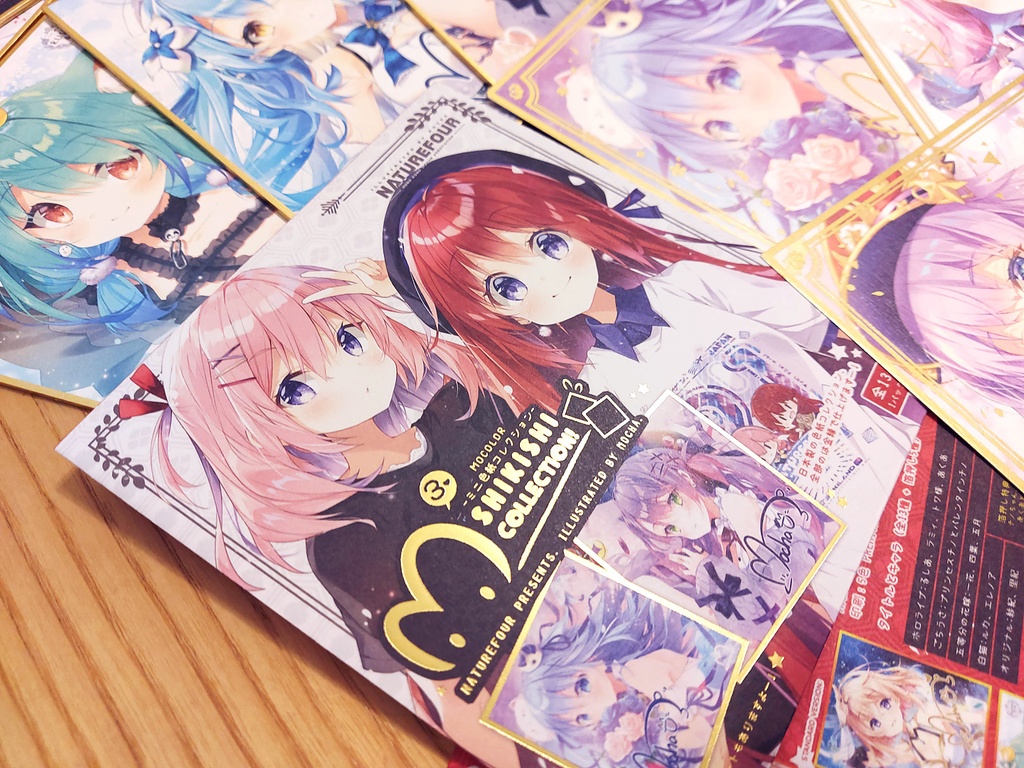 ミニ色紙コレクション3「M.O.COLOR」