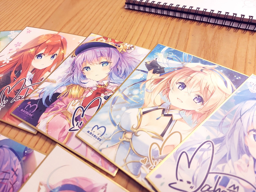 ミニ色紙コレクション3「M.O.COLOR」