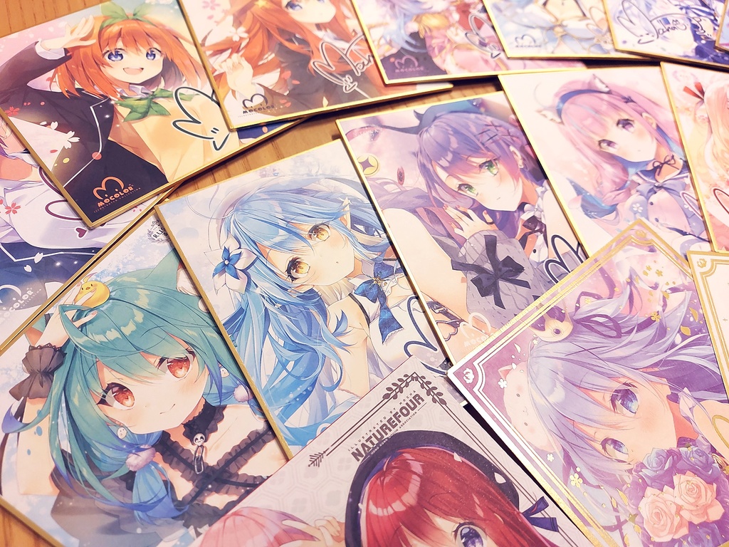 ミニ色紙コレクション3「M.O.COLOR」