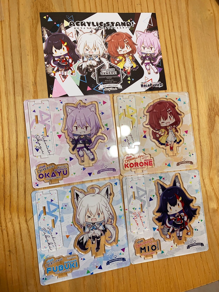 C101 ★ホロライブ★アクスタミニセット(全6種)