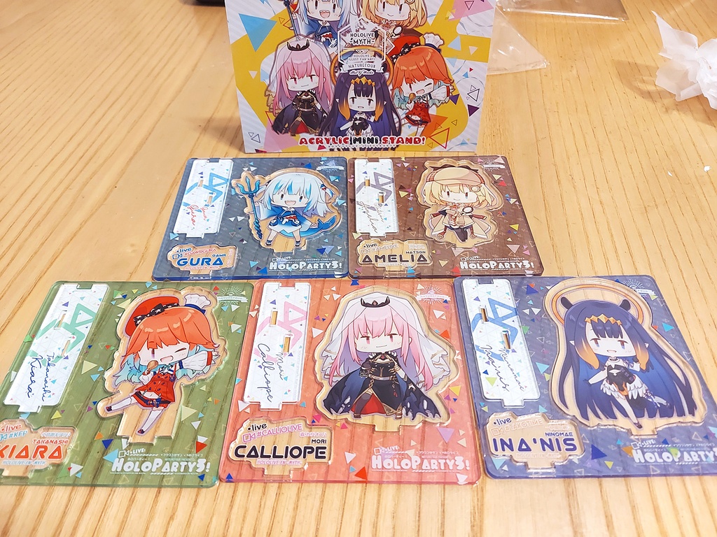 C101 ★ホロライブ★アクスタミニセット(全6種)