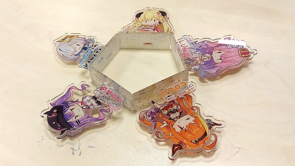 C101 ★ホロライブ★アクスタミニセット(全6種)