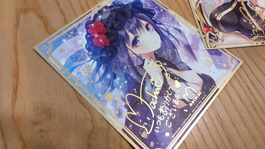 C100ミニ色紙「M.O.COLOR4」