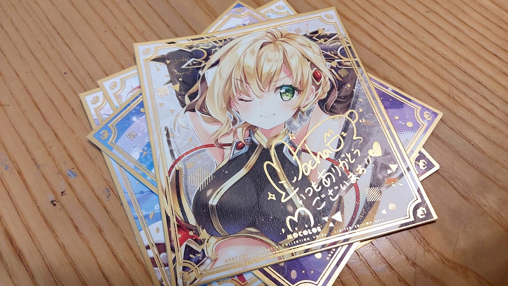 C100ミニ色紙「M.O.COLOR4」