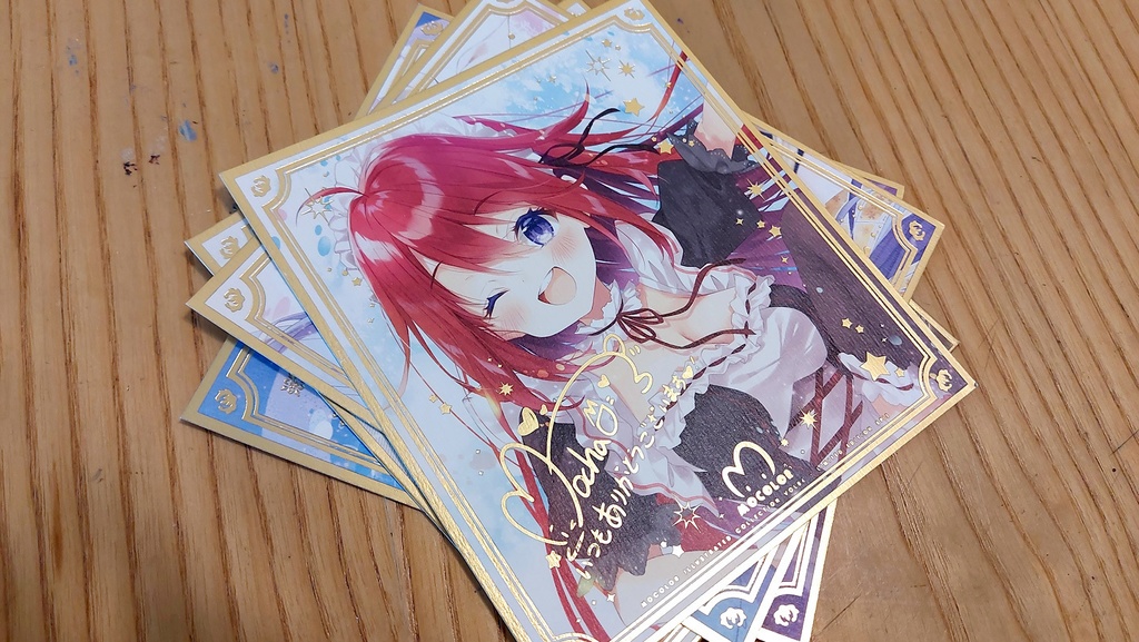 C100ミニ色紙「M.O.COLOR4」