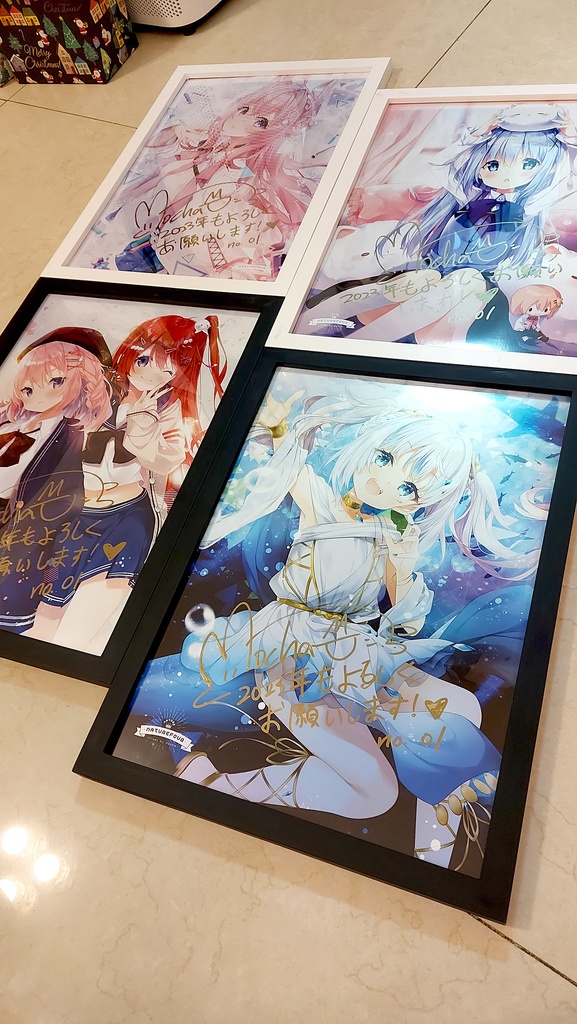 【通販限定】2022直筆サインA3複製画「チノちゃん」