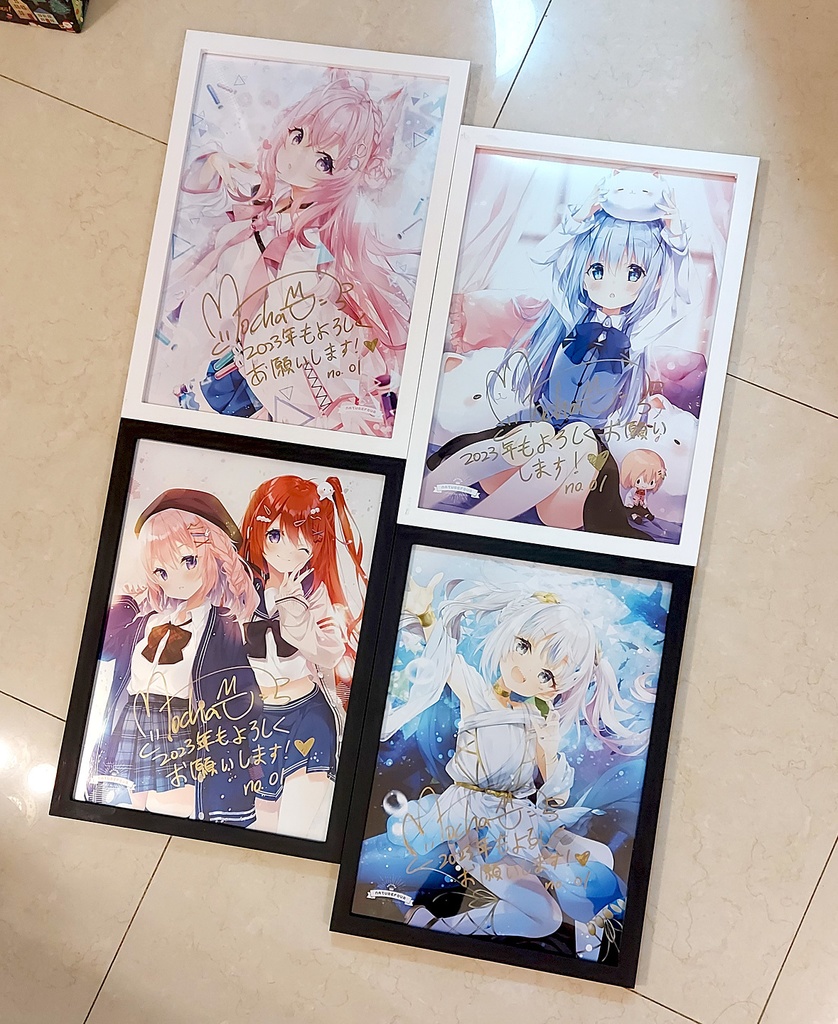 【通販限定】2022直筆サインA3複製画「チノちゃん」