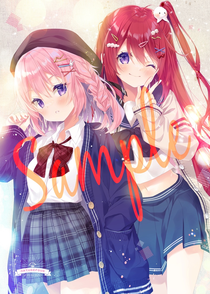 【通販限定】2022直筆サインA3複製画「さきれき」