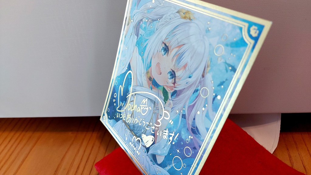 【新作】ミニ色紙コレクション「M.O.COLOR5」