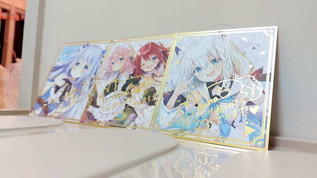 【新作】2x2タイプミニ色紙バインダー (25ページと封入特典箔押しカード3枚付き)