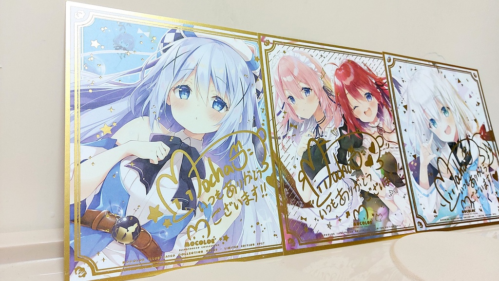 【新作】2x2タイプミニ色紙バインダー (25ページと封入特典箔押しカード3枚付き)