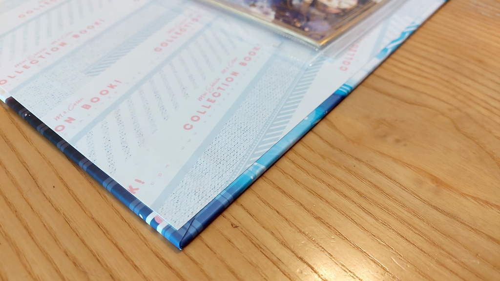 【新作】2x2タイプミニ色紙バインダー (25ページと封入特典箔押しカード3枚付き)