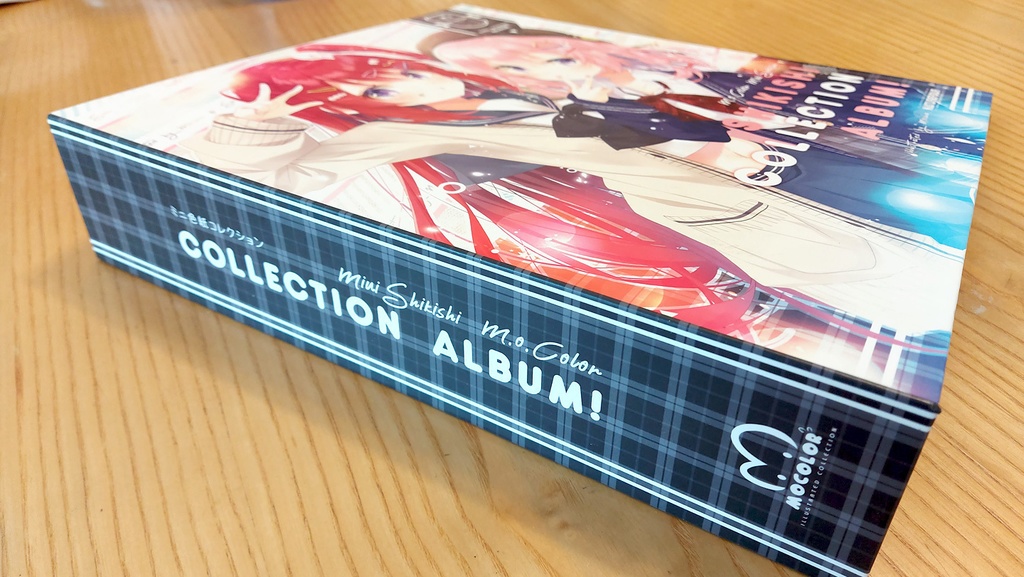 【新作】2x2タイプミニ色紙バインダー (25ページと封入特典箔押しカード3枚付き)