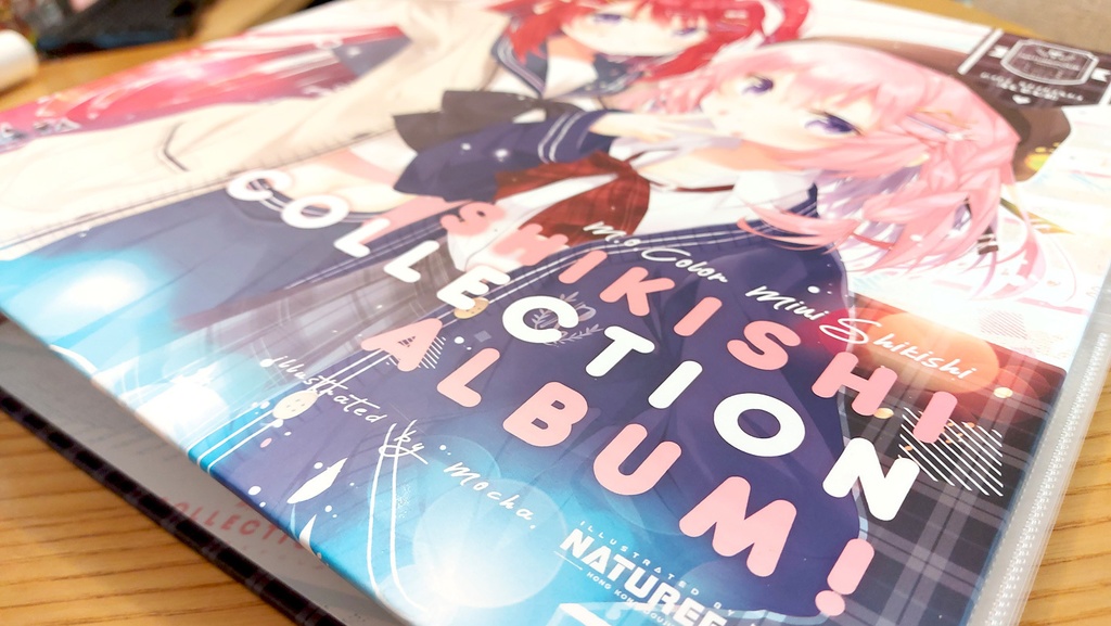 【新作】2x2タイプミニ色紙バインダー (25ページと封入特典箔押しカード3枚付き)