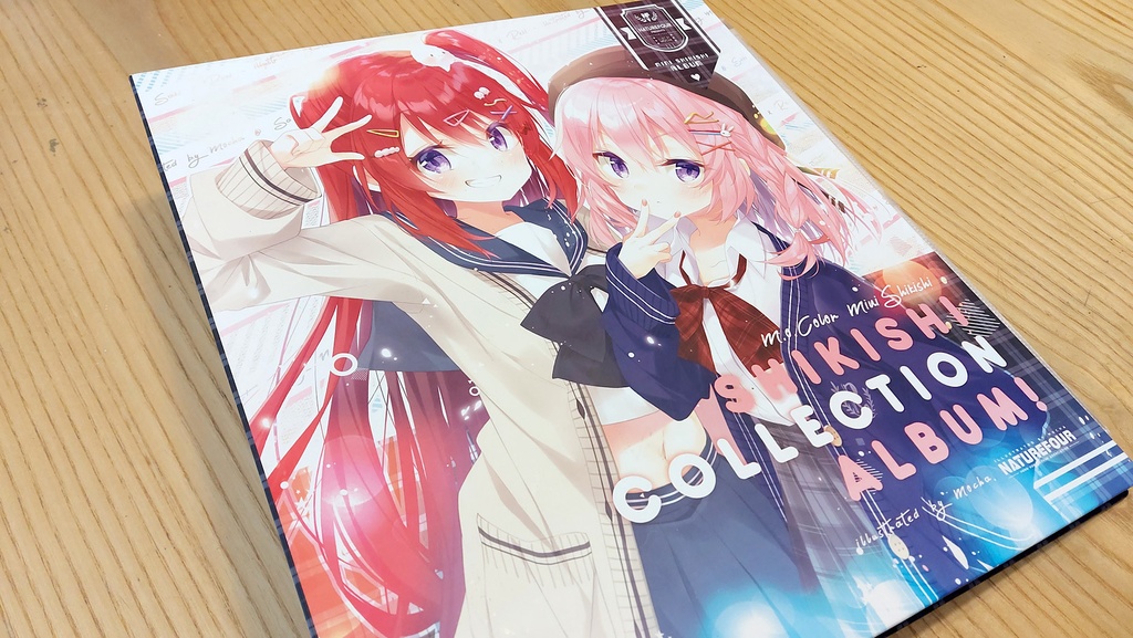 【新作】2x2タイプミニ色紙バインダー (25ページと封入特典箔押しカード3枚付き)