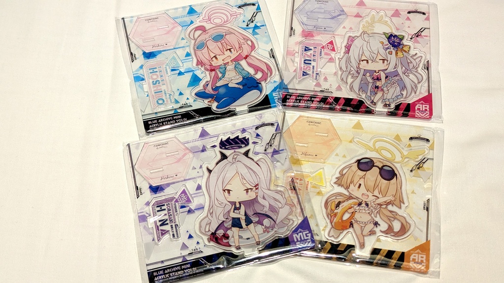 C102★ブルアカアクスタセット4点