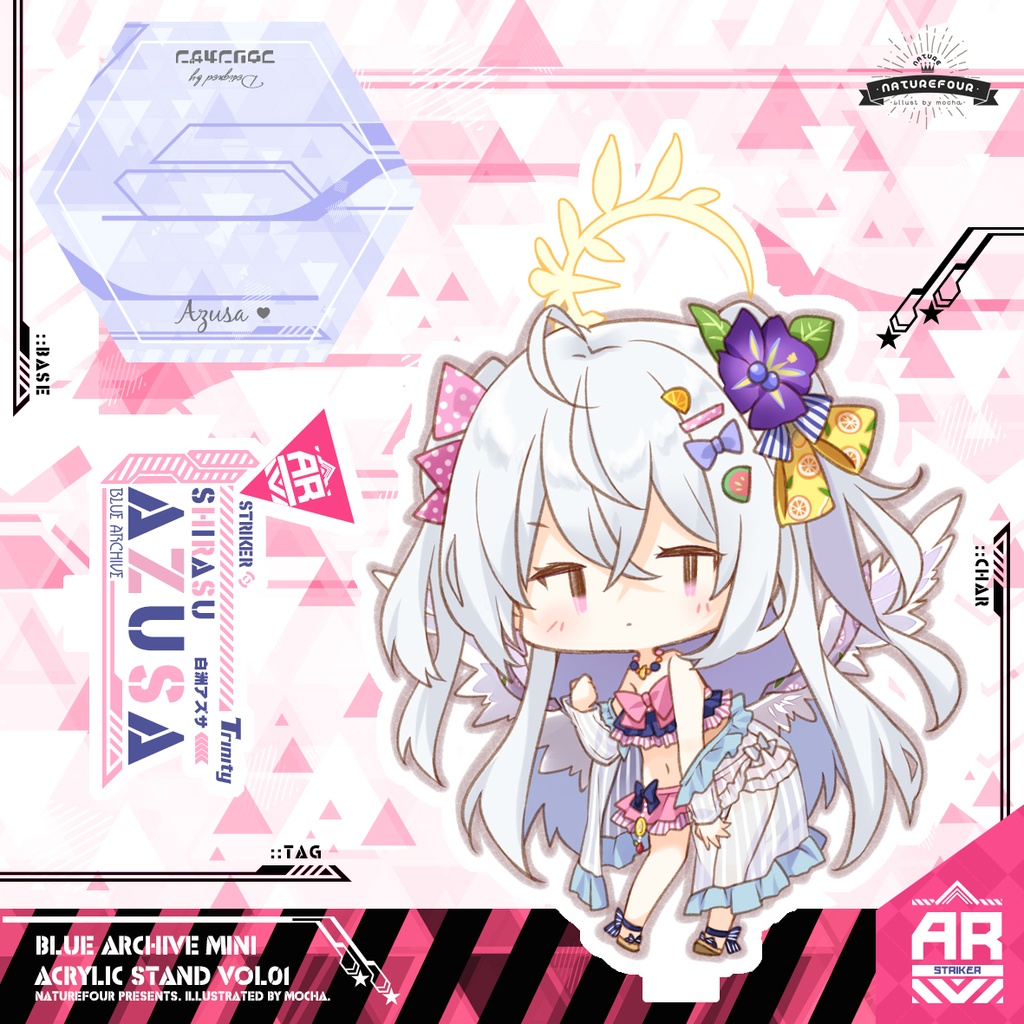 C102★ブルアカアクスタセット4点