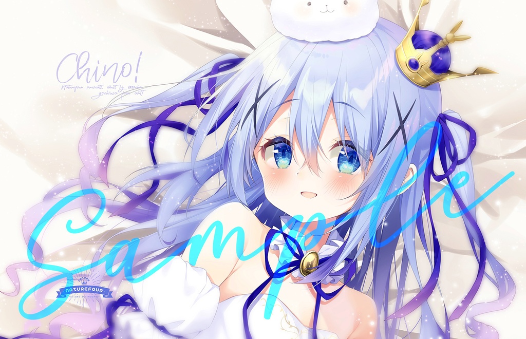 「C102新作」プリンセスチノちゃん枕カバー