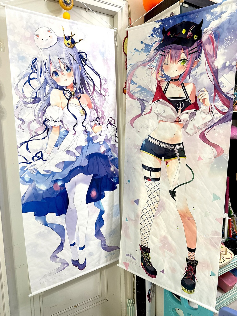 「C102新作・9月下旬発送予定」150x50cm等身タペストリー(トワ様)