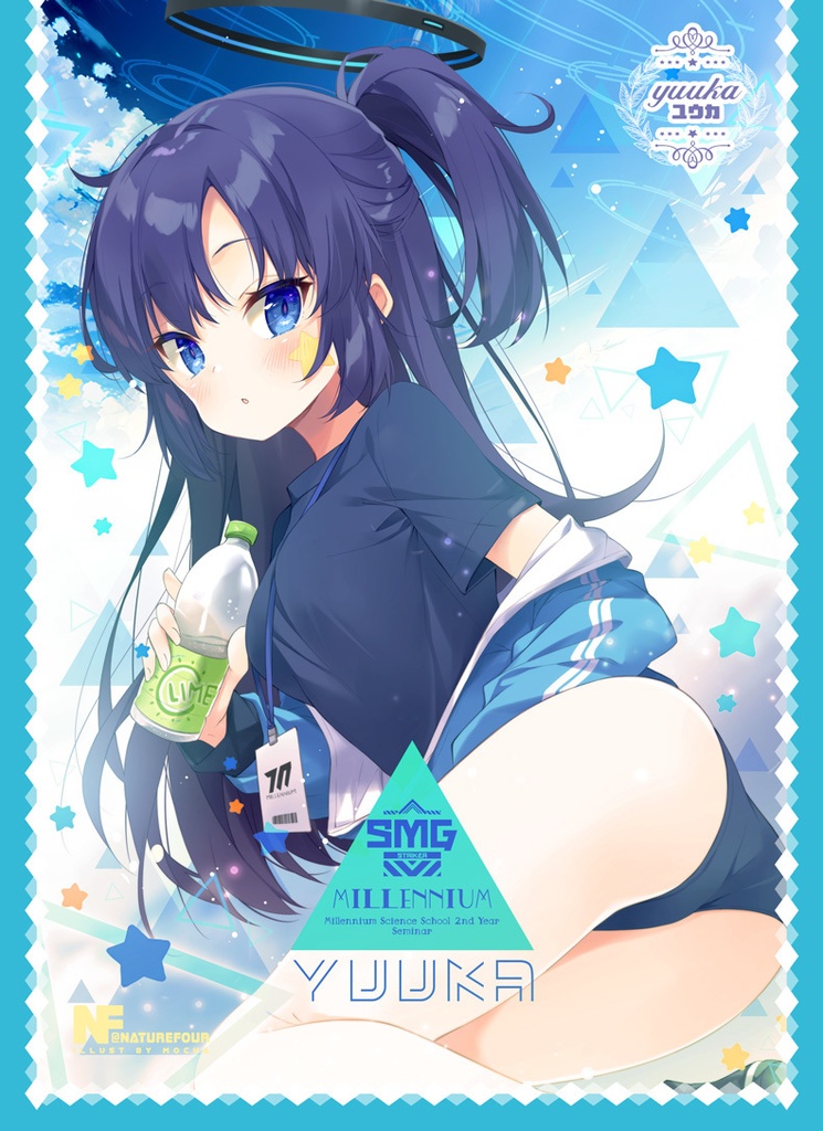 「C102新作」ブルアカTCGカードスリーブとデッキケース4点セット A