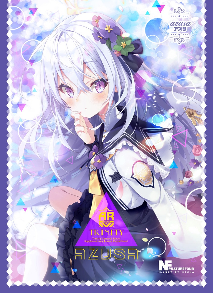 「C102新作」ブルアカTCGカードスリーブとデッキケース4点セット A