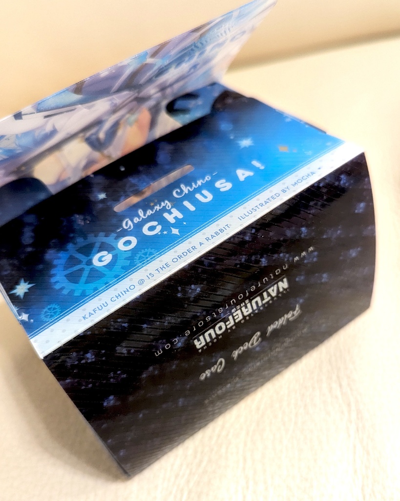 「C102新作・9月下旬発送予定」ごちうさTCGカードスリーブとデッキケース3点セット A