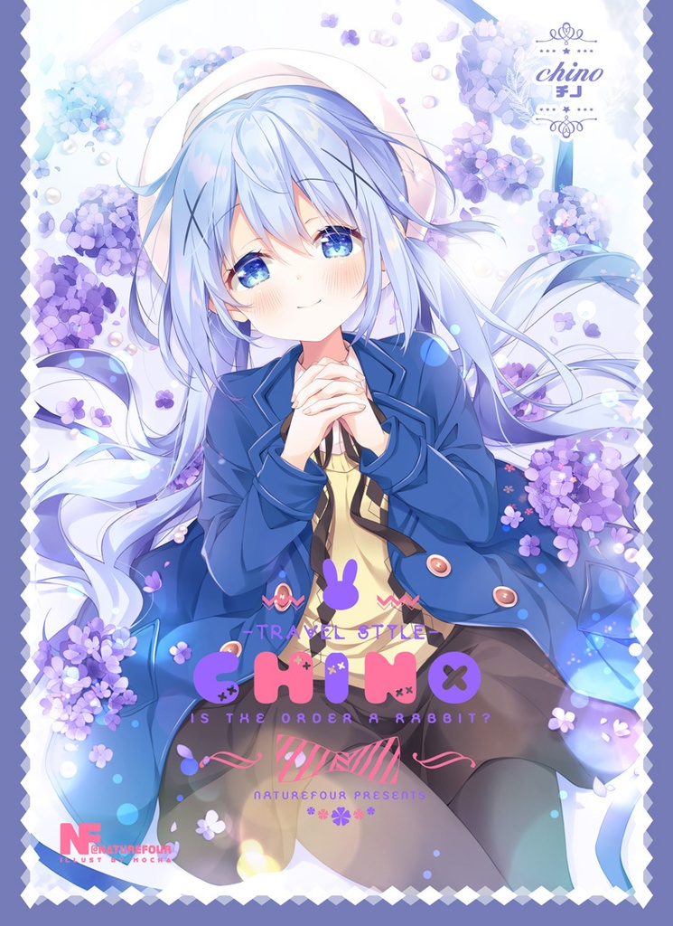 「C102新作・9月下旬発送予定」ごちうさTCGカードスリーブとデッキケース3点セット A