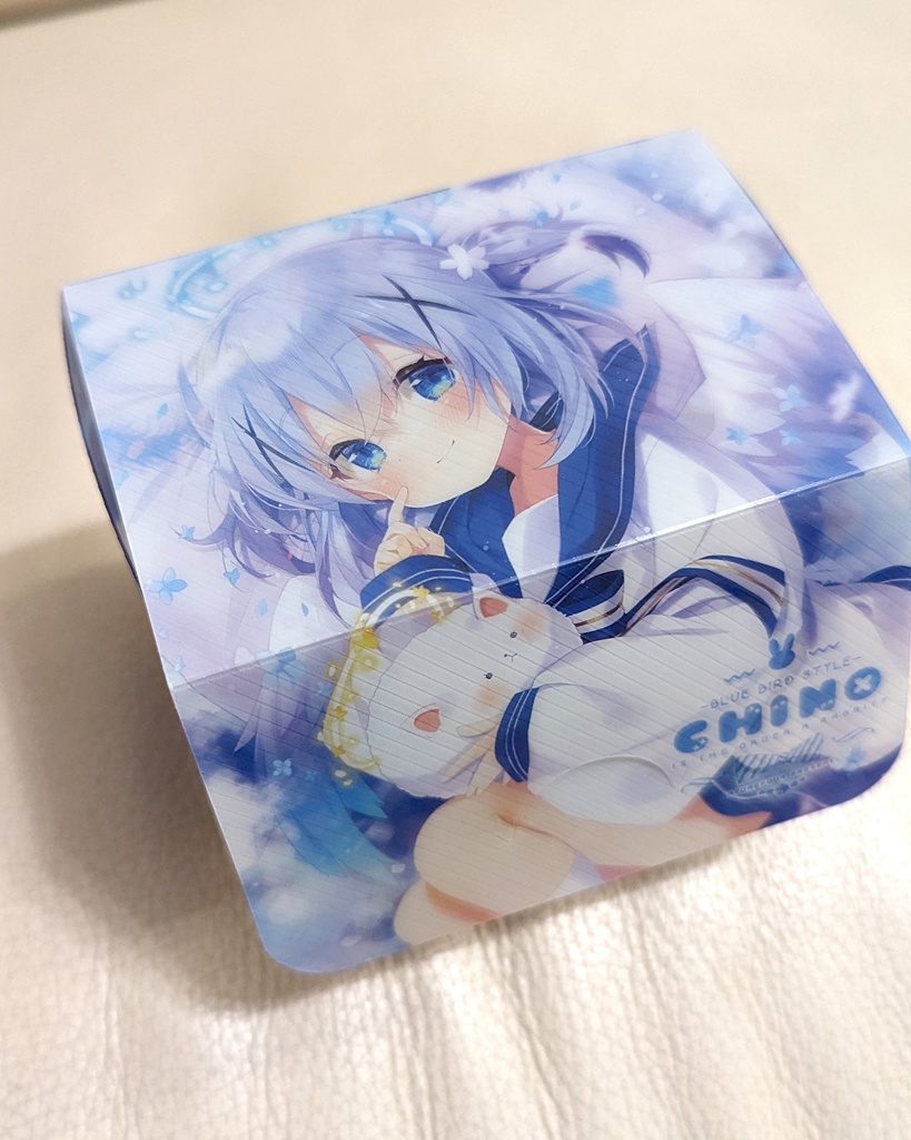 「C102新作・9月下旬発送予定」ごちうさTCGカードスリーブとデッキケース3点セットB