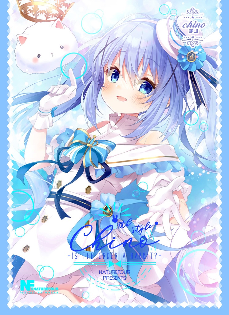 「C102新作・9月下旬発送予定」ごちうさTCGカードスリーブとデッキケース3点セットB