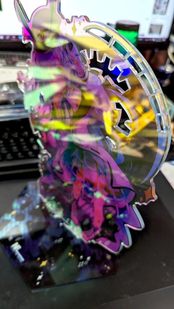 「C102新作」チノちゃん25cm高さ多彩な色印刷ビッグアクスタ