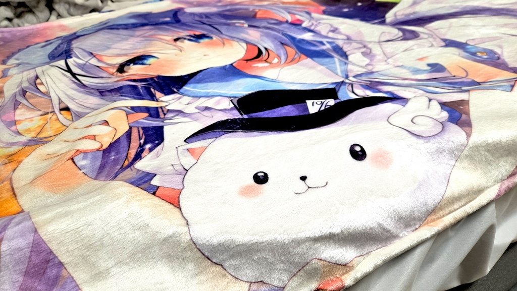 【C103新品】お部屋にチノちゃんビックブランケット