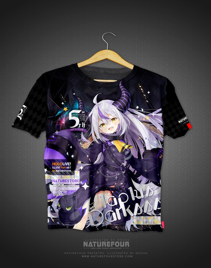 【BOOTH限定C104/8月下旬以降発送】(サイズXL)風林火山通販五周年限定セット4点入り(Tシャツ、メタル、箔押しカード、アクリル)