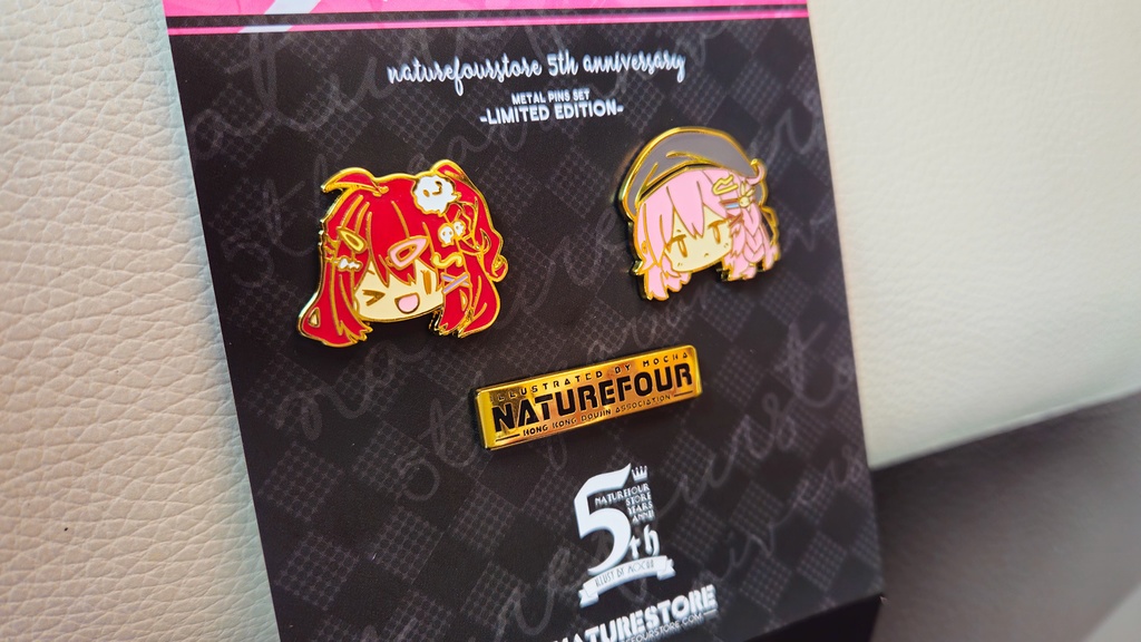 【BOOTH限定C104/8月下旬以降発送】(サイズXL)風林火山通販五周年限定セット4点入り(Tシャツ、メタル、箔押しカード、アクリル)