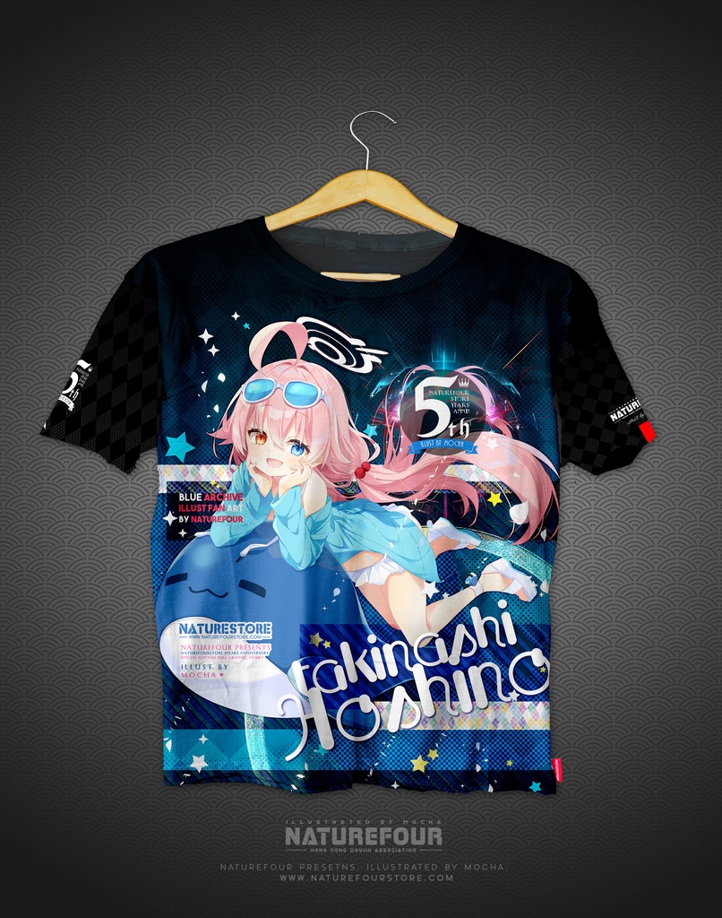 【BOOTH限定C104/8月下旬以降発送】(サイズXL)風林火山通販五周年限定セット4点入り(Tシャツ、メタル、箔押しカード、アクリル)