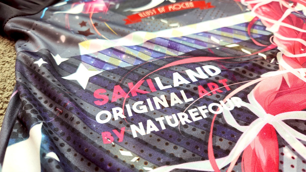 【BOOTH限定C104/8月下旬以降発送】(サイズXL)風林火山通販五周年限定セット4点入り(Tシャツ、メタル、箔押しカード、アクリル)