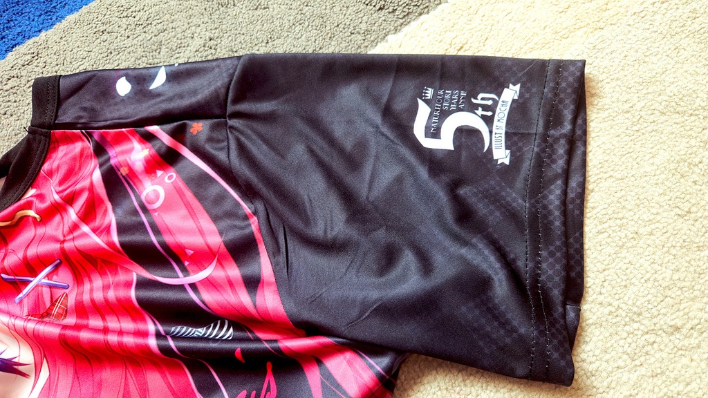 【BOOTH限定C104/8月下旬以降発送】(サイズXL)風林火山通販五周年限定セット4点入り(Tシャツ、メタル、箔押しカード、アクリル)