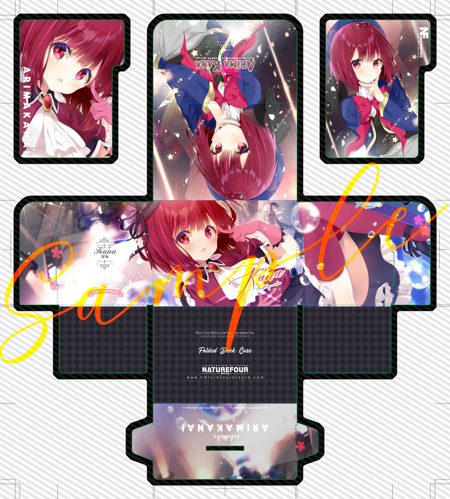 【C104新作】推しの子カードスリーブ4点セット