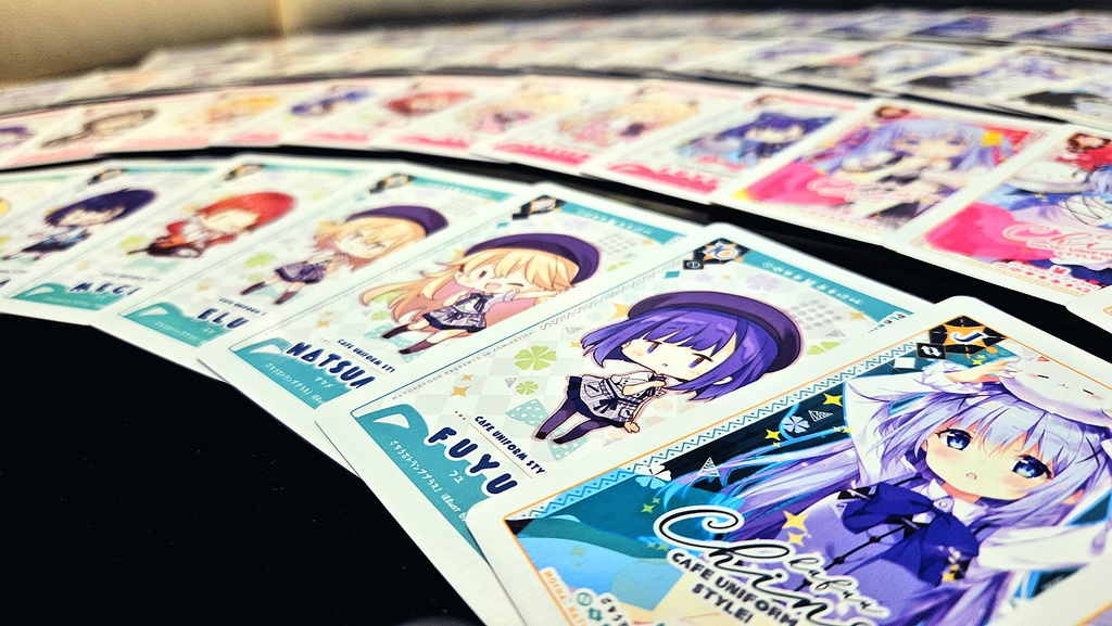 【C104新作/9月上旬以降発送予定】ごちうさトランププラス(52枚違う)