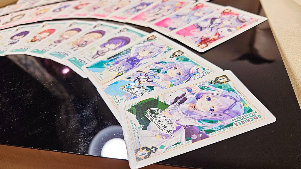 【C104新作/9月上旬以降発送予定】ごちうさトランププラス(52枚違う)