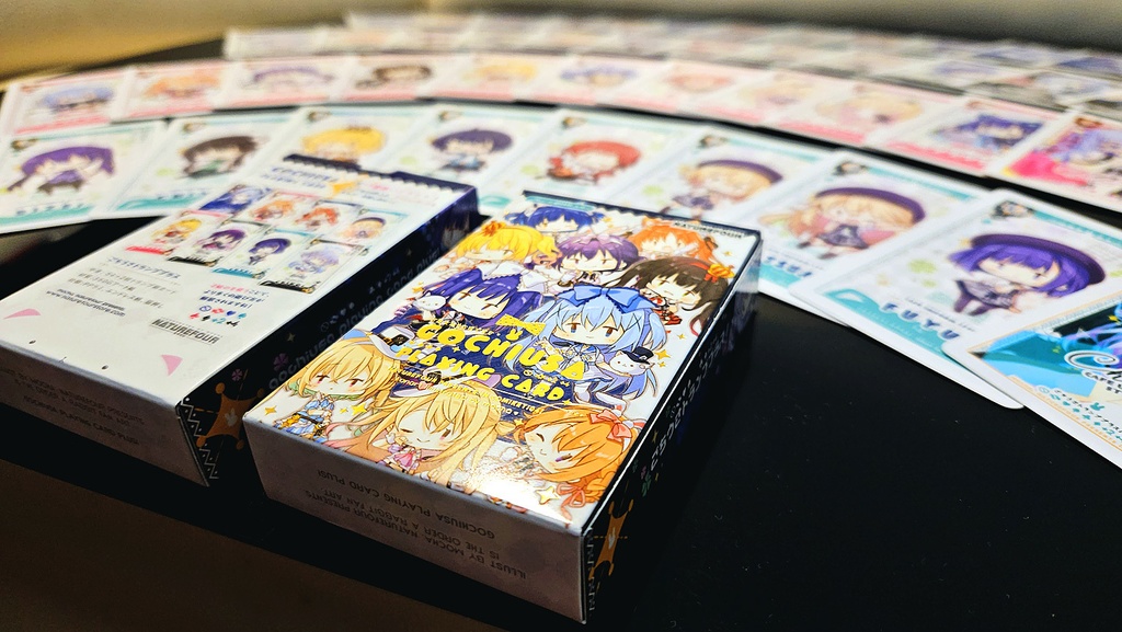 【C104新作/9月上旬以降発送予定】ごちうさトランププラス(52枚違う)