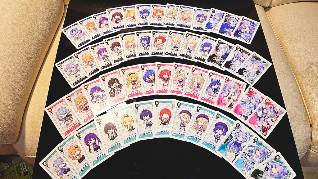 【C104新作/9月上旬以降発送予定】ごちうさトランププラス(52枚違う)