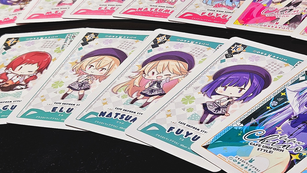 【C104新作/9月上旬以降発送予定】ごちうさトランププラス(52枚違う)