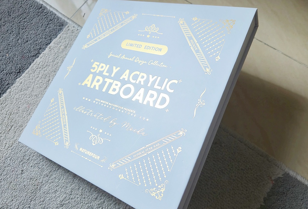 【BOOTH限定/2月上旬以降発送】2024直筆サインアクリル複製画「ぎんろう」